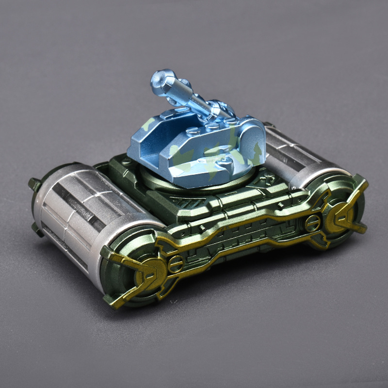 💥Transformable Finger Spinner: Mecha Tank